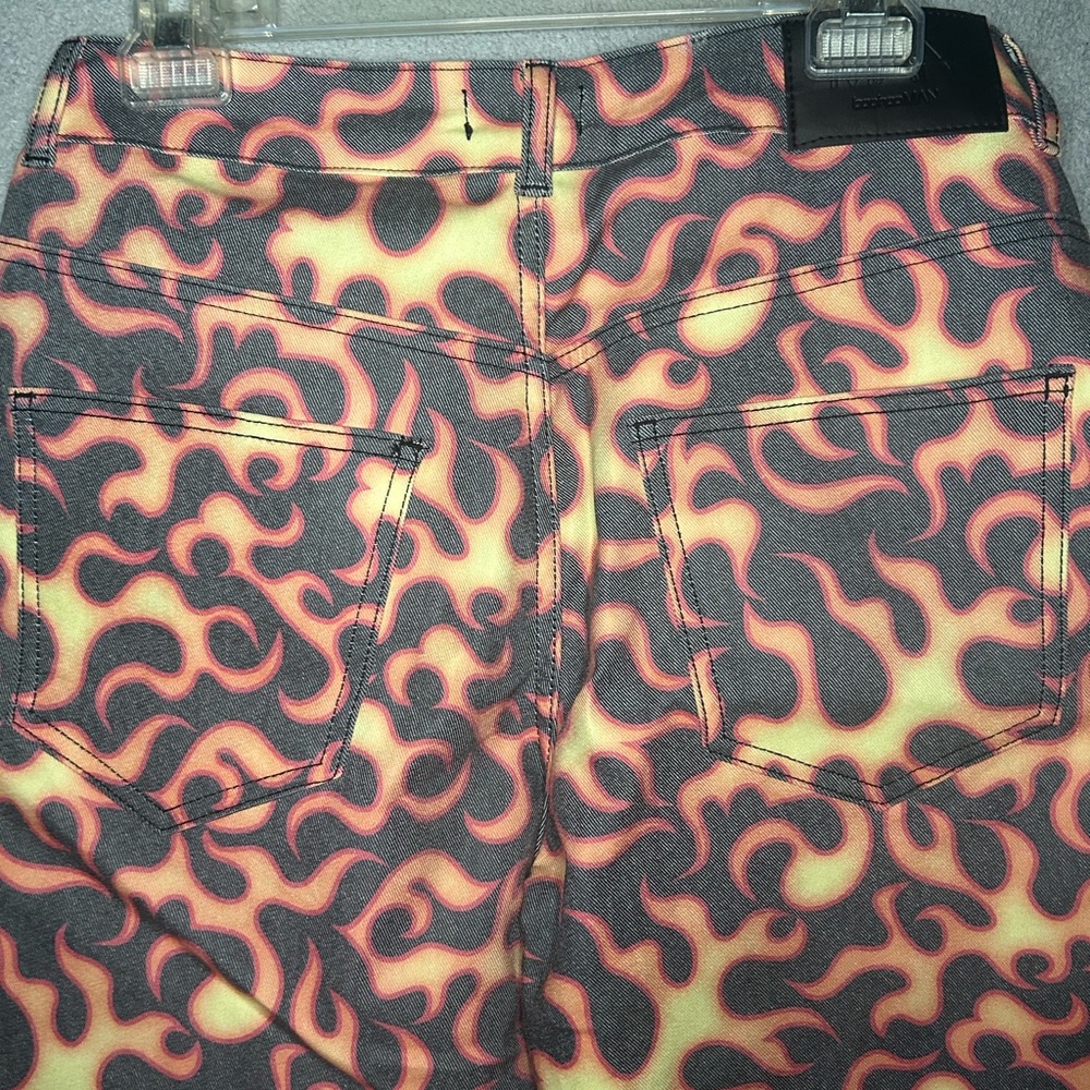 Blazing fire Jean shorts